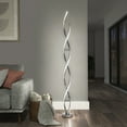 thumbnail image 2 of Artika Tourbillon Lampadaire Moderne, Chrome, 2 of 6