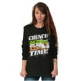 thumbnail image 4 of Saint Paddys Crunch Time Tootsie Owl Long Sleeve TShirt Men Women Brisco Brands S, 4 of 6