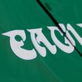 thumbnail image 3 of Men's Mitchell & Ness Kelly Green Philadelphia Eagles Coaches Full-Snap Hooded Windbreaker Jacket, 3 of 4