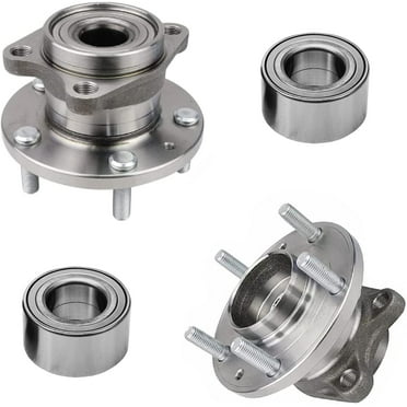 Detroit Axle - 4WD Front Wheel Bearing and Hubs for Ford F-250 F-350