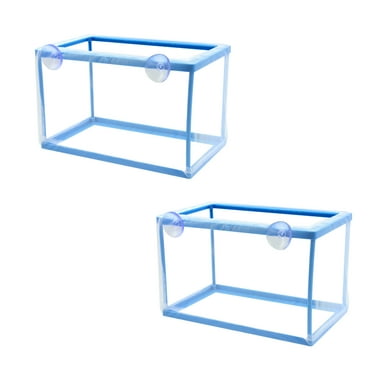 Aquaneat Fish Tank Breeder 2 pcs Large Mesh Net Fry Saver Aquarium Spawn Hatchery Isolation