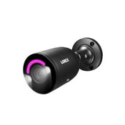 Lorex 4K IP Smart Security Lighting Deterrence Bullet AI Wired Camera (Black)