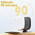 thumbnail image 3 of BKER Light Foldable Fill Light Selfie Light With For Phone Built In 5 Color Temperature/5 Brightness Phone Holder, 3 of 6