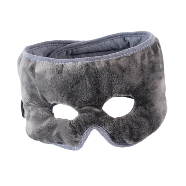 Antifaz térmico para ojos con temperatura ajustable para mayor comodidad, ideal para , almuerzo, noche o oficina. gris