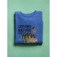 thumbnail image 3 of Explore Nature Every Day Sweatshirt Men -Image by Shutterstock, Male XX-Large, 3 of 4