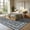 Blue, variant on Runner Rug for Entryway, 2x6 Non-Slip Washable Stain-Resistant Ultra-Thin Carpet Soft Floral Low Pile Rug for Kitchen, Entryway, Hallway, Bathroom, Laundry, Dorm