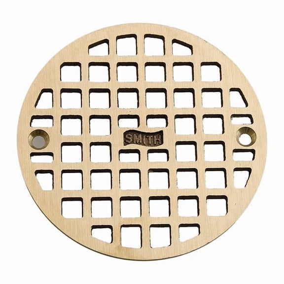 Jay R. Smith Manufacturing w/Screws Grate, Bronze, 4 11/16 in A05PBG