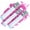 Pink, variant on Ultimate Confetti - 8 Pack Baby Blue Confetti Wands - Handheld 6" Biodegradable Tissue Paper Confetti Flick Flutter Sticks For Wedding, Birthday, Parties & Live Events - 1 Handful, 0.5 oz Each Stick
