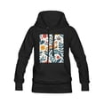 thumbnail image 4 of Hanmun Animal Ultimate Men Heavy Blend Hooded Sweatshirt Cotton Drawstring Long Sleeve Casual Fashion, 4 of 5