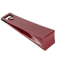 thumbnail image 1 of Portable PU Leather Wine Tote Bag with Protective Hard Shell, Easy to Carry for Wine Gift Packing, 1 of 8