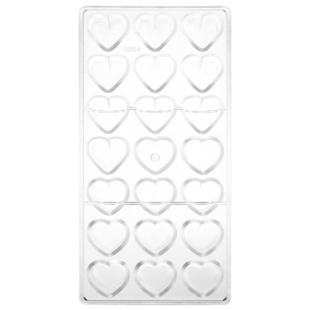 

Frcolor 1Pc Chocolate Mould Highly Visible Plastic Romantic Chocolate Gift Mould
