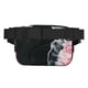 thumbnail image 3 of Balery Pink White Ocean Waves Mochila Cinturón para Mujeres y Hombres, Bolsa de Cintura Impermeable de Doble Capa con Correa, 3 of 9