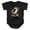 Expecto Patronum Black, variant on Harry Potter Expecto Patronum Chibi Potter Too Unisex Infant Snap Suit for Baby (24 Months) Black