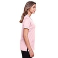 thumbnail image 3 of Devon & Jones DG20CW Ladies CrownLux Performance Plaited Tipped V-Neck Polo, 3 of 3