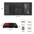 thumbnail image 6 of Uourmeti Christmas Trifold Card Wallet Featuring Music Snowflake, Lightweight Polyester Kids Wallet for School and Outdoor Sports, 6 of 6