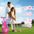 thumbnail image 4 of Set de golf Liberty para niños pequeños de 1 a 5 años con carrito de golf y 6 pelotas, 4 of 6