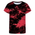 thumbnail image 4 of FYDUU Halloween Boys T-Shirts Casual Graphic Tees Tie Dye Short Sleeve T Shirt Tops Back To School Tshirts Fashion Holiday Party Top 6-7 Years, 4 of 7