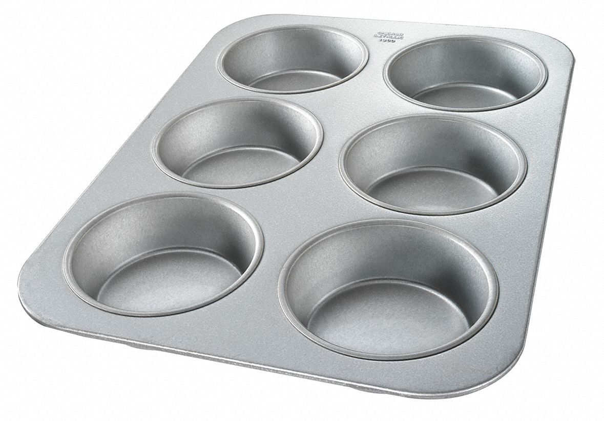 Chicago Metallic 44705 Glazed 20-Cavity Pecan Roll / Large Muffin Pan