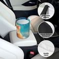 thumbnail image 6 of Wukai Cloud Cute Hamster Print Car Trash Can - Easy to Clean Hanging Garbage Bin - Removable Liner - Leak-Car Garbage Can - Waterproof Trash Can for Car and SUV, 6 of 7