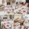 thumbnail image 5 of 6'x9' Area Rugs, Pink Spring Floral Indoor Outdoor Area Rug for Living Room Bedroom, Vintage Botanical Retro Flowers Washable Bathroom Rugs Kitchen Floor Carpet Mats Home Decor Aesthetic, 5 of 8