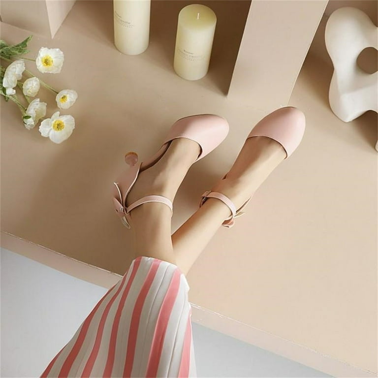 Big Kids Girls Dress Shoes Pumps High Heels High School Prom Shoes Sandals Bownet Shoes
