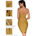 thumbnail image 2 of Women's Celebrity Bandage Bodycon Dress Strap Party Pencil Dress, 2 of 3