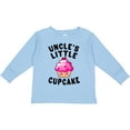 thumbnail image 3 of Inktastic Uncles Little Cupcake Girls Long Sleeve Toddler T-Shirt, 3 of 5
