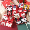 thumbnail image 5 of 1 Box of 4 Pairs Christmas Socks for Womens Winter Warm  Floor Socks Cotton Fuzzy Socks Christmas Stocking and New Year Gift for Girls, 5 of 9