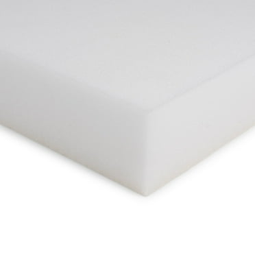 CushionCraft Comfort Standard Cushion Foam - Soft - 1/2" x 24" x 72" - 1 Pack
