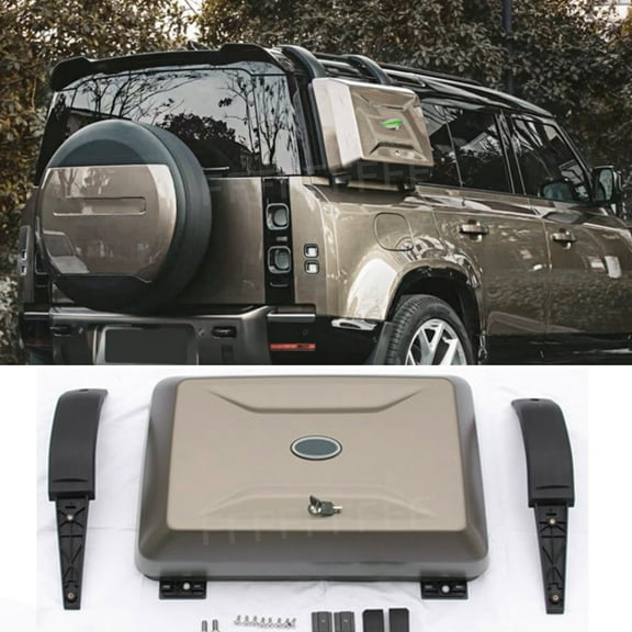 Red Side Toolbox Storage Box Accessories fit LR Defender 110 90 130 2020-2025