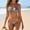 Blue-1, variant on Abomasnow Women's 2 Piece Floral Floral Bikini Sets Ring Triangle Halter Bathing Suit Tie Back Swimsuit S-XL