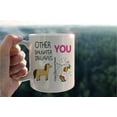 thumbnail image 2 of Daughter-in-Law Gift Mug Cup,Other Daughter-in-Laws Vs You Ceramic Mug-11oz Coffee Milk Tea Mug Cup,Daughter-in-Law Stepdaughter Birthday Graduation Christmas Gifts from Stepmom Stepdad, 2 of 4