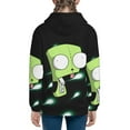 thumbnail image 4 of Invader Zim Teen Sweatshirts Hoodies Youth Hooded Hoody Fashion Zipper Coat For Boys And Girls, 4 of 7