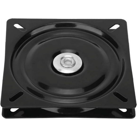 Placas giratorias universales de 360 grados para trabajo pesado, reemplazo de taburete de bar giratorio para silla de taburete de bar (8 pulgadas)