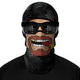 thumbnail image 4 of Máscara divertida 3D para motocicleta, máscara de esquí, pasamontañas con calavera de Joker, gorro para exteriores, senderismo, acampada, polaina para el cuello, bandana, bufanda para hombre, 4 of 5