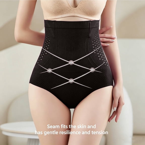 Women's Body Shaping Shorts Waist Trainer Corset Shapewear Tummy Control Body Shaper Waist Cincher for Women Postpartum Belly Band Wrap (Black,XXL)