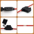 thumbnail image 5 of 10 Gauge Fuse Holder - 10 AWG Inline Fuse Holder with 40 AMP ATC Blade Fuses (4pack) Aut ma1604, 5 of 7
