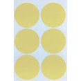 thumbnail image 1 of Circle Stickers Dots Labels for All Purpose 50mm (2" inch) Pastel Yellow - 300 Pack, 1 of 8