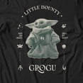 thumbnail image 3 of Star Wars The Mandalorian And Grogu Little Bounty Might Grogu Men's T Shirt (Black, S-XXXL), 3 of 4