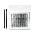 thumbnail image 4 of Bastoncillos De Algodón De Doble Punta, Bastoncillos De Algodón De Limpieza De Belleza Para Viajes De SPA, Salón Negro, 50 Uds. negro 50 piezas, 4 of 8