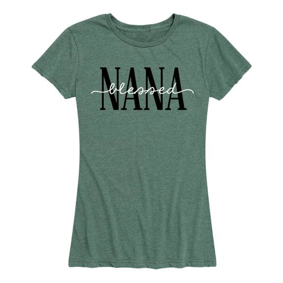 Instant Message - Blessed Nana - Women's Short Sleeve Graphic T-Shirt