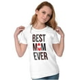 thumbnail image 3 of Best Mom Ever Present for Mother Womens Fitted Plus Size Graphic Tee Brisco Brands 2X, 3 of 5