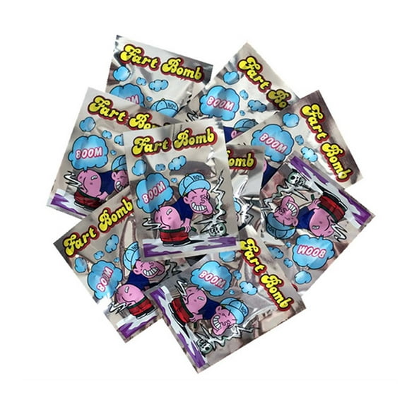 ZUARFY Fart Bomb Smelly Bag Novelty and Gag Toys, Plastic