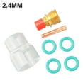 thumbnail image 1 of 7 Pcs Torch TIG Welding Stubby Gas Lens #12 Cup for WP-9/WP-20/WP-25 Kit #, 1 of 10