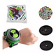 thumbnail image 1 of Juguete Reloj Proyector De Imágenes Niños Para Ben 10 Blanco/Verde, 1 of 5