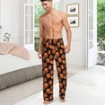 thumbnail image 4 of PISONIC Funny Mens Pajama Pants Lounge Men's Pajama Bottoms Soft Sleep Pants With Pockets Drawstring, 4 of 7