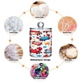 thumbnail image 4 of Ryvnso 2 Pack Qtip Holder Organizer Cute Crabs and Stars Bathroom Cotton Swabs Cans Storage Canister, 4 of 7