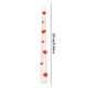thumbnail image 3 of Pack de 2 velas románticas de varilla larga | Vela nupcial francesa impresa | Cera inodora, artesanal | Decoración de cumpleaños y fiestas con estampados coloridos | Largo Ardor | Ecológico, 3 of 8