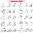 thumbnail image 2 of Cortadores de Galletas de Acero Inoxidable, 30 Piezas Moldes para Galletas con Formas de Estrella, Corazón, Flor y Más - Juego de Cortador Circular, Pasteles, Frutas y Galletas de Halloween, 2 of 4