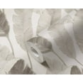 thumbnail image 2 of Concord Wallcoverings Modern Textured Wallpaper Floral, Vinyl Accent Wall Banana Leafs, Beige, Cream, Green, Taupe, White, 21 in x 33 Ft (57 sq. ft), 392185, 2 of 5